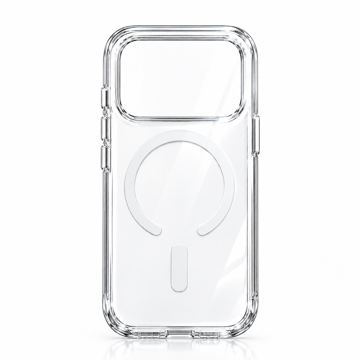 Premium Transparent Glassy Back Case